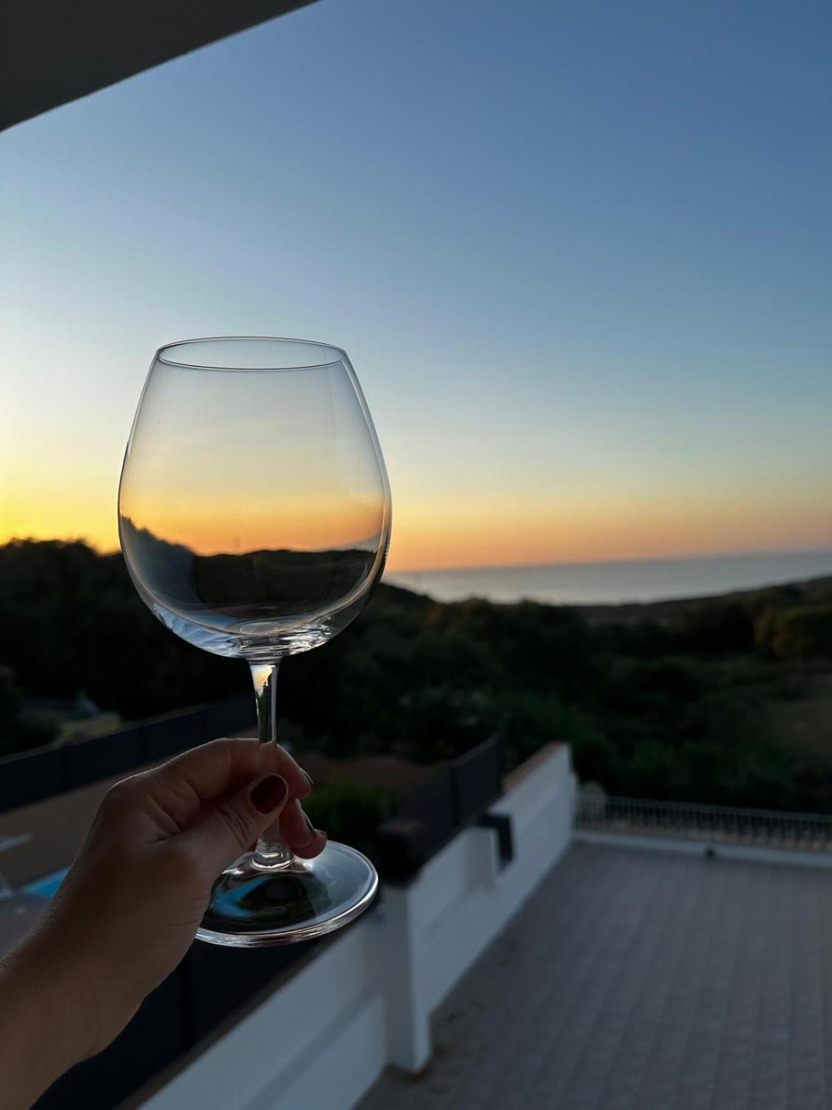 Costa Rossa View Sunset Villa Cascabraga Dış mekan fotoğraf