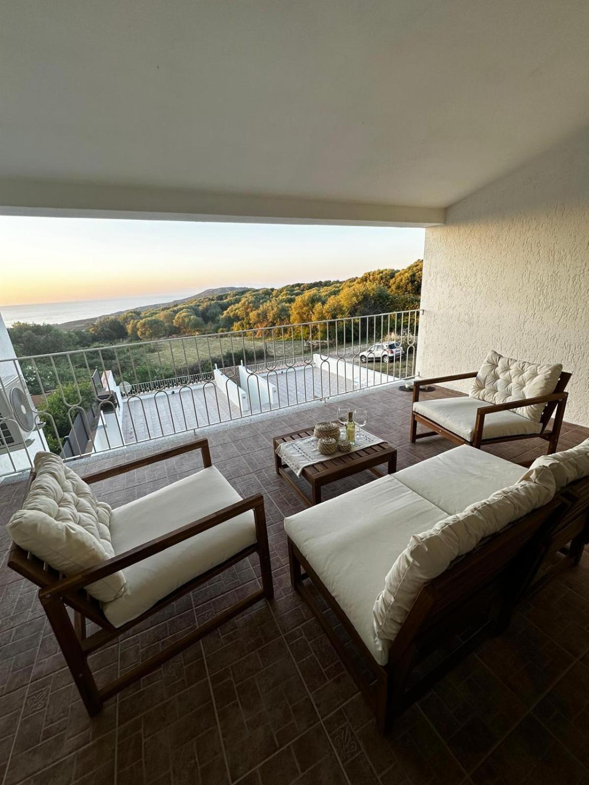 Costa Rossa View Sunset Villa Cascabraga Dış mekan fotoğraf