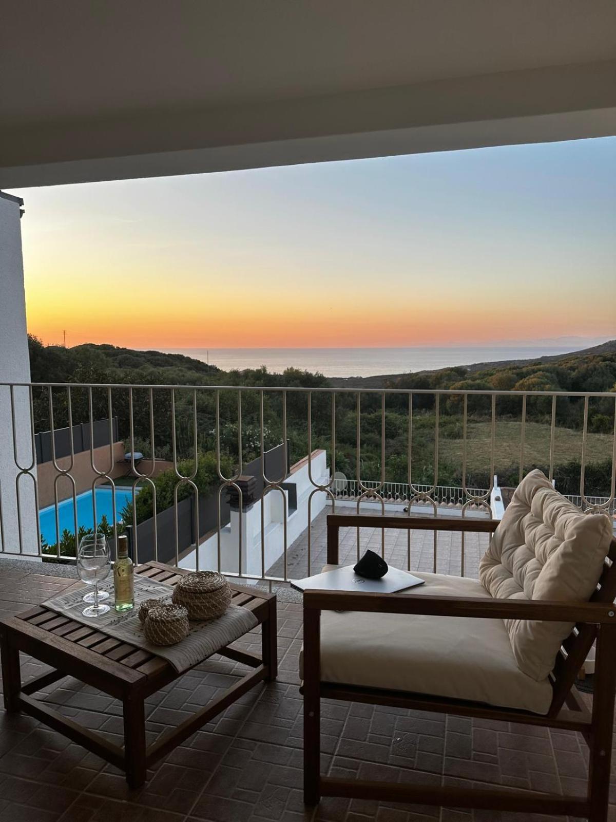 Costa Rossa View Sunset Villa Cascabraga Dış mekan fotoğraf