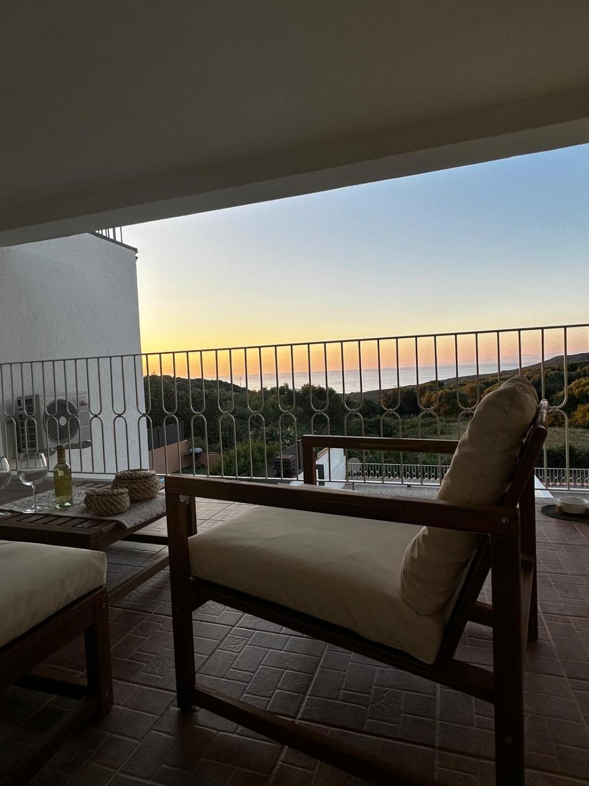 Costa Rossa View Sunset Villa Cascabraga Dış mekan fotoğraf