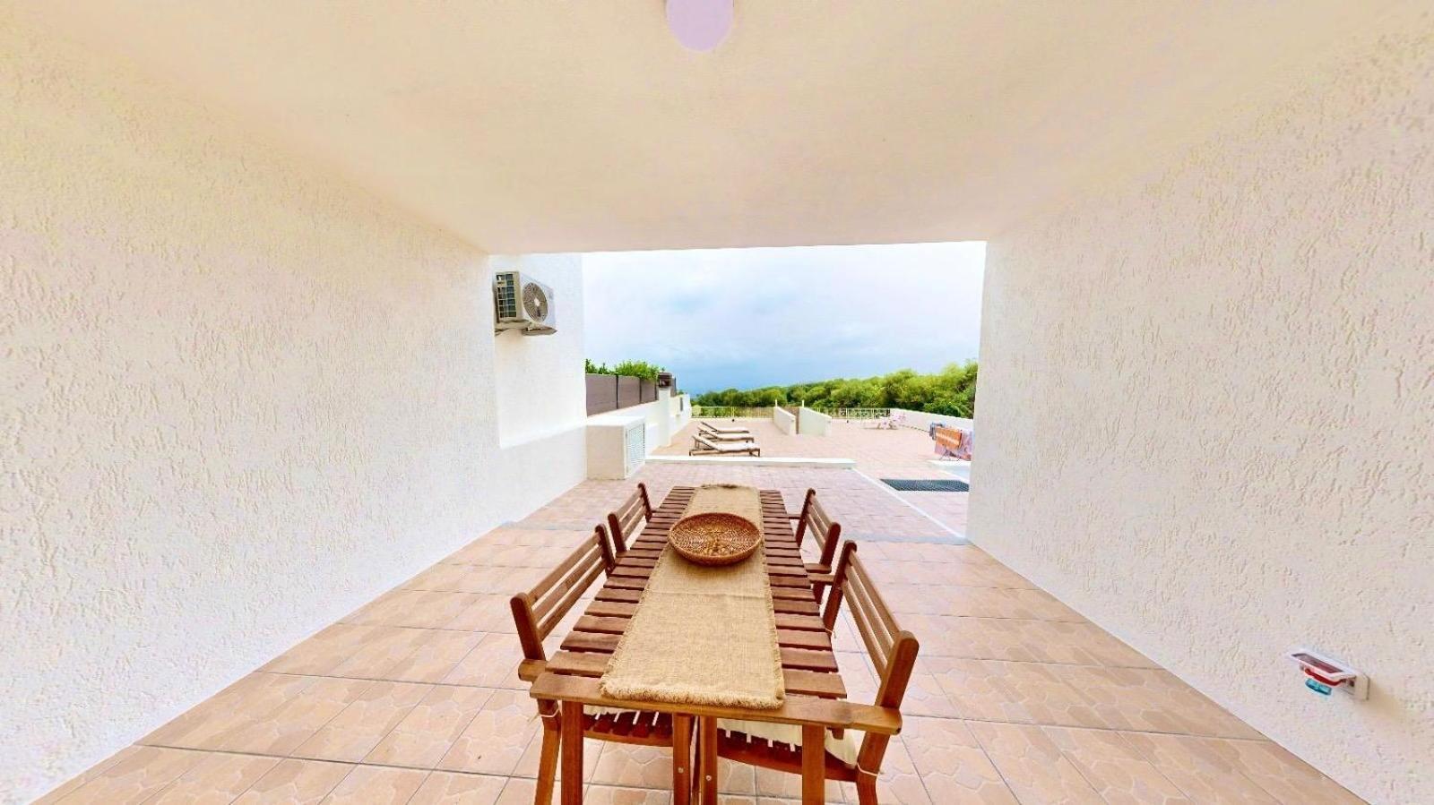 Costa Rossa View Sunset Villa Cascabraga Dış mekan fotoğraf