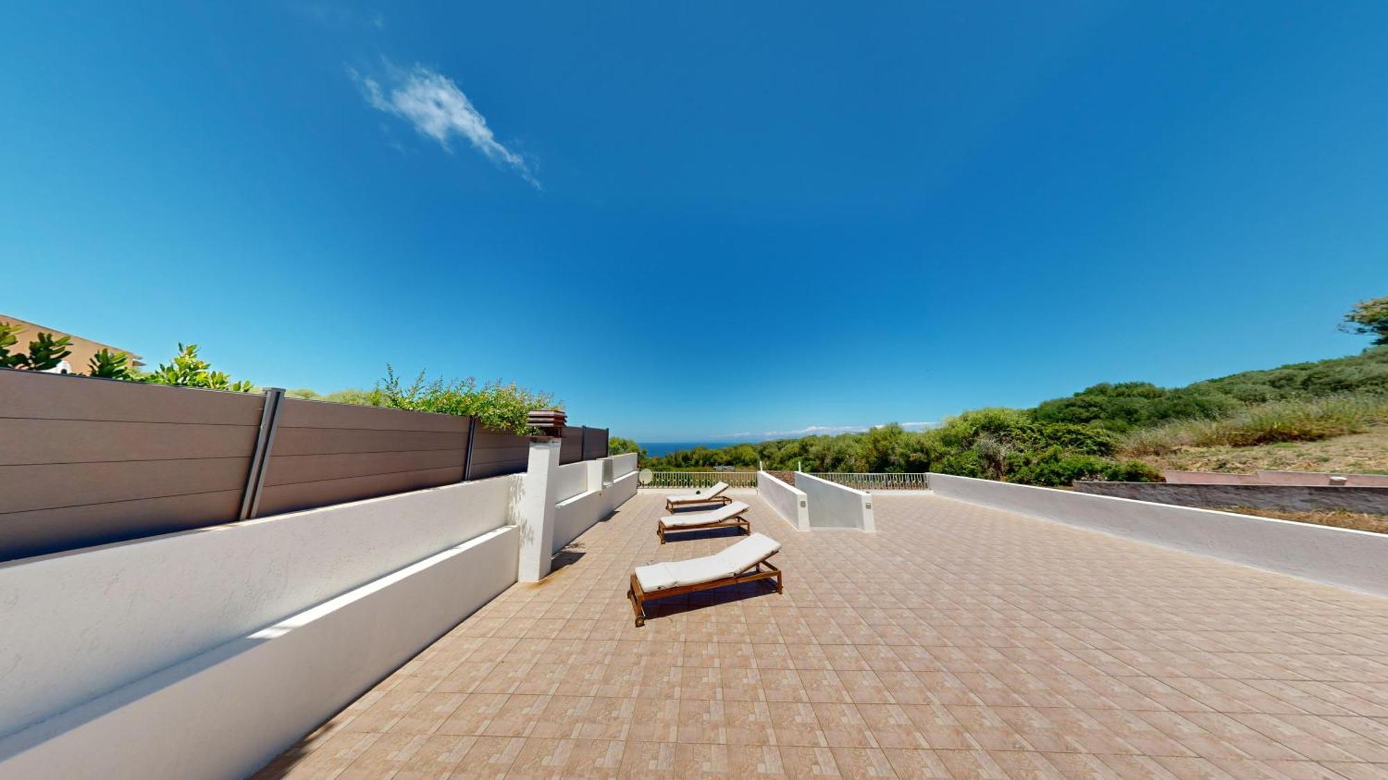 Costa Rossa View Sunset Villa Cascabraga Dış mekan fotoğraf